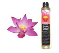 Huile massage lotus
