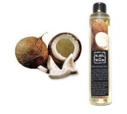 Huile massage noix de coco