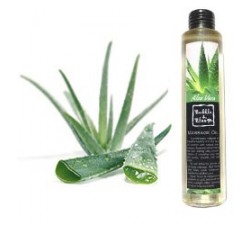 Huile massage aloe vera