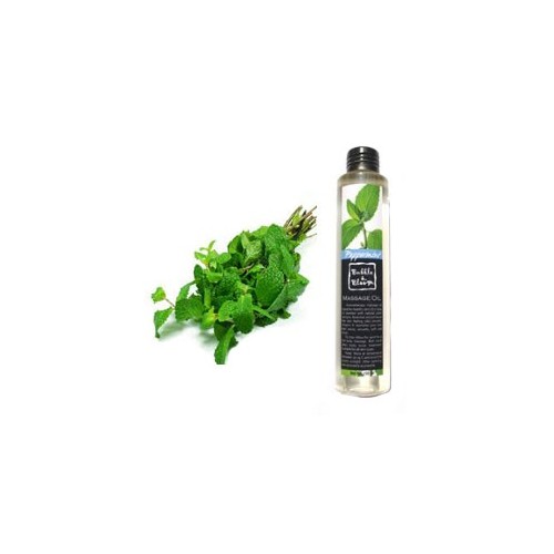 Huile massage menthe poivrée
