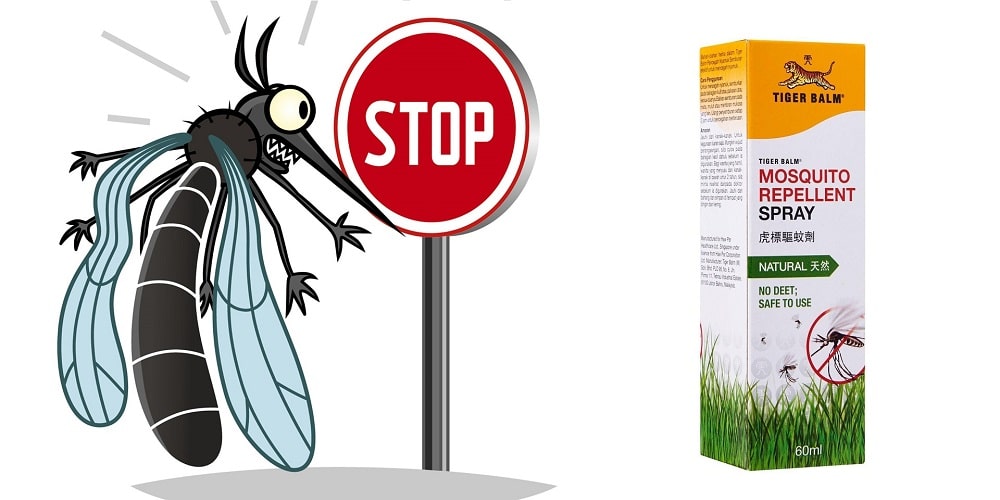 Baume du tigre spray stop les moustiques